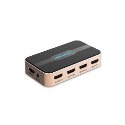 Splitter - Vention ACCG0 1 In 4 Out HDMI Splitter Black