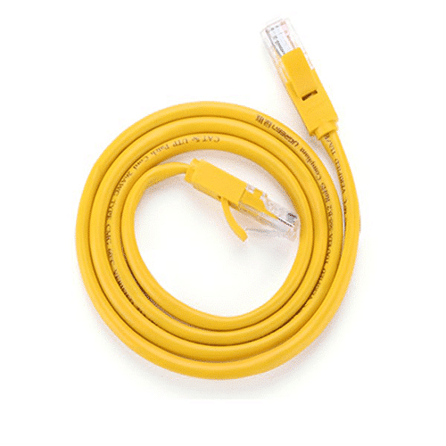 ინტერნეტის კაბელი - Ugreen Cat5 3მ Yellow
