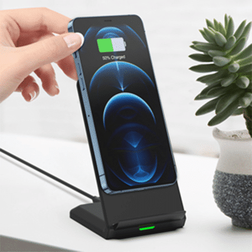 მობილურის უკაბელო დამტენი - Choetech T524-S 10W Fast Wireless Charging Stand