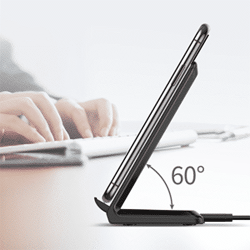 მობილურის უკაბელო დამტენი - Choetech T524-S 10W Fast Wireless Charging Stand
