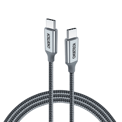 მობილურის კაბელი - Choetech XCC-1002 PD 100W Type-C to Type-C 1.8m nylon Cable