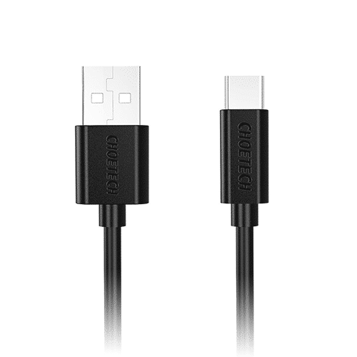 მობილურის დამტენი - Choetech AC0002 1m USB-A To Type-C PVC Cable
