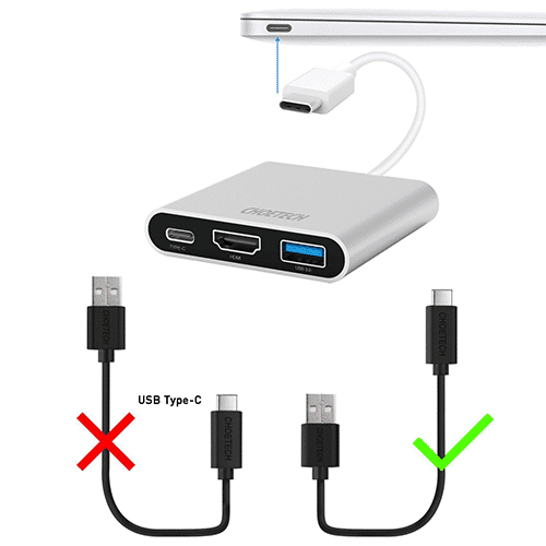მობილურის დამტენი - Choetech AC0002 1m USB-A To Type-C PVC Cable