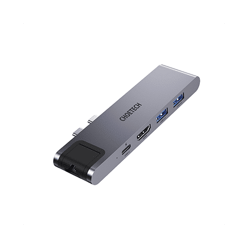 Multi ადაპტერი - Choetech HUB-M24 7-In-2 MacBook Pro Air USB Adapter USB C Hub