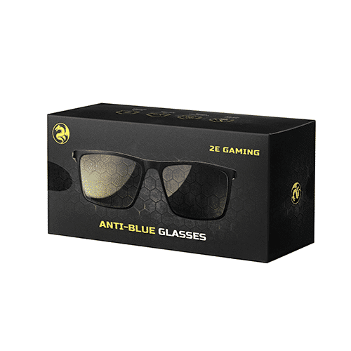 დამცავი სათვალე – 2E Gaming Anti-Blue Glasses Black-Blue