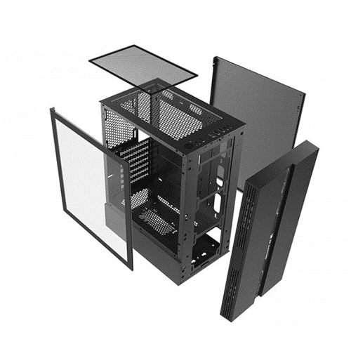 ქეისი - 2E Gaming Runa G2107 - 1x120 Fan ARGB