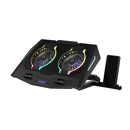 ნოუთბუქის გაგრილება - 2E Gaming Cooling Pad 2E-CPG-006 Black For 17.3