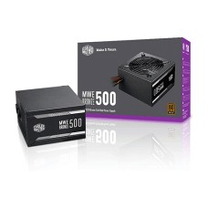 კვების ბლოკი - Cooler Master 500 Watt Mwe 80 Plus Bronze