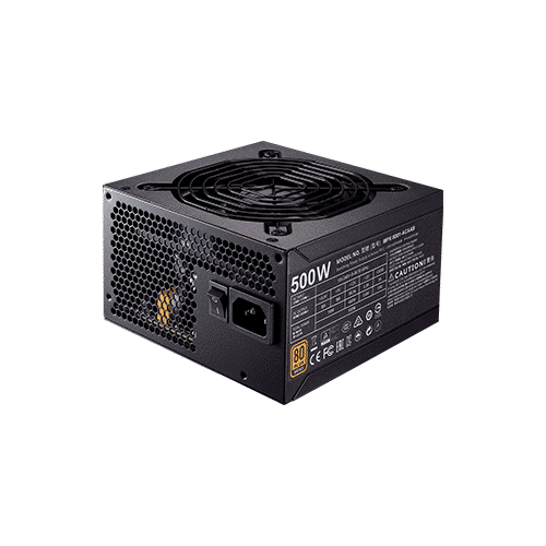 კვების ბლოკი - Cooler Master 500 Watt Mwe 80 Plus Bronze