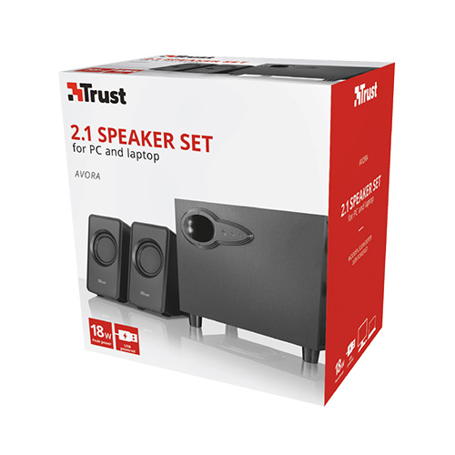 დინამიკი - Trust Avora 2.1 Subwoofer Speaker Set