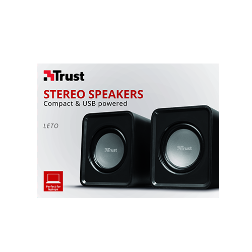 დინამიკი - Trust Leto 2.0 Speaker Set Black