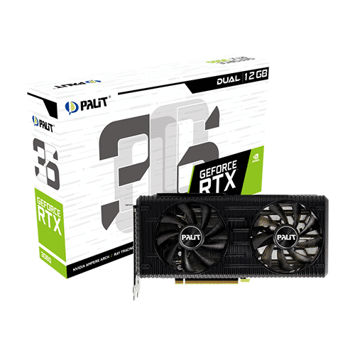 ვიდეობარათი - Palit RTX 3060 12 GB Dual