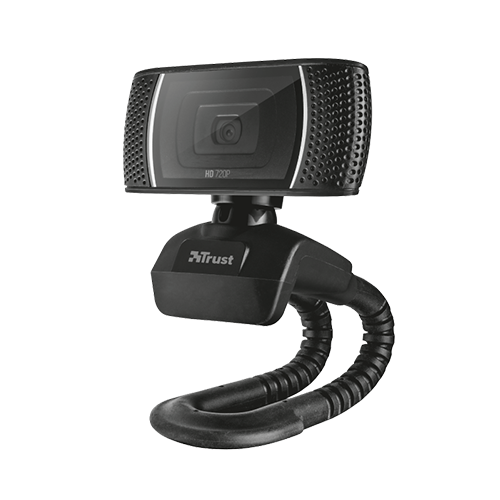 კომბო - ყურსასმენი + ვიდეოთვალი - Trust Doba USB Headset + 720p HD Webcam