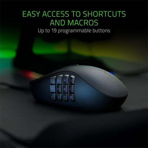მაუსი - Razer Naga Trinity USB Black