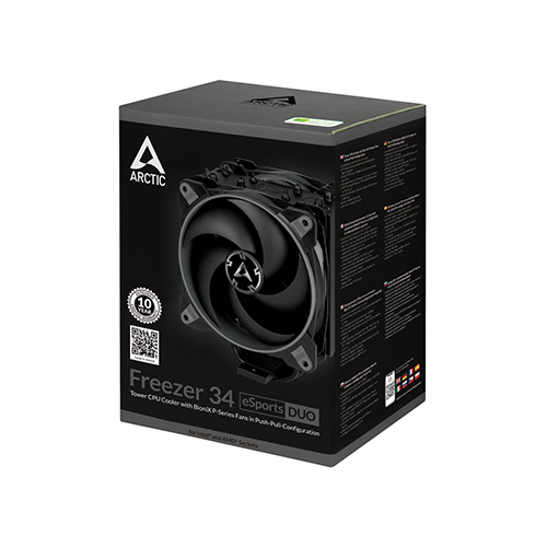 პროცესორის გაგრილება - Arctic Freezer 34 eSports Duo Grey