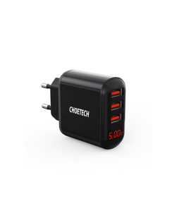 მობილურის დამტენი - Choetech Q5009-EU 17W 3 USB-A Charger