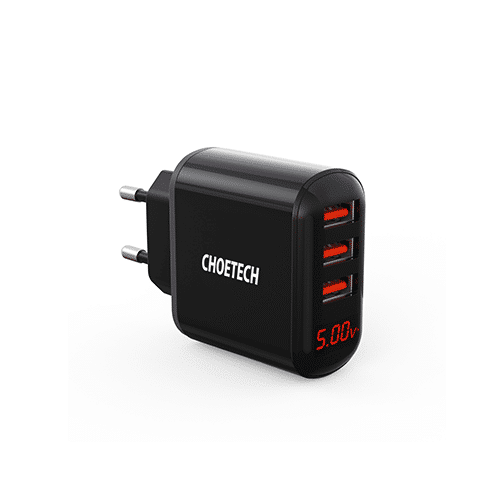 მობილურის დამტენი - Choetech Q5009-EU 17W 3 USB-A Charger