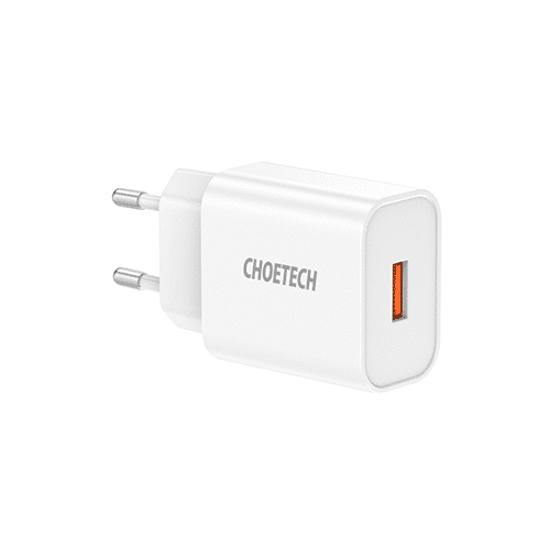 მობილურის დამტენი - Choetech Q5003-EU-WH 18W USB-A Charge EU