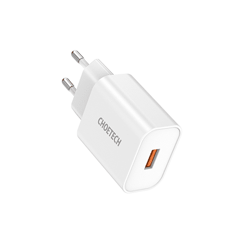 მობილურის დამტენი - Choetech Q5003-EU-WH 18W USB-A Charge EU