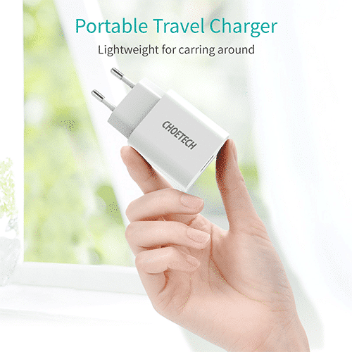 მობილურის დამტენი - Choetech Q5003-EU-WH 18W USB-A Charge EU