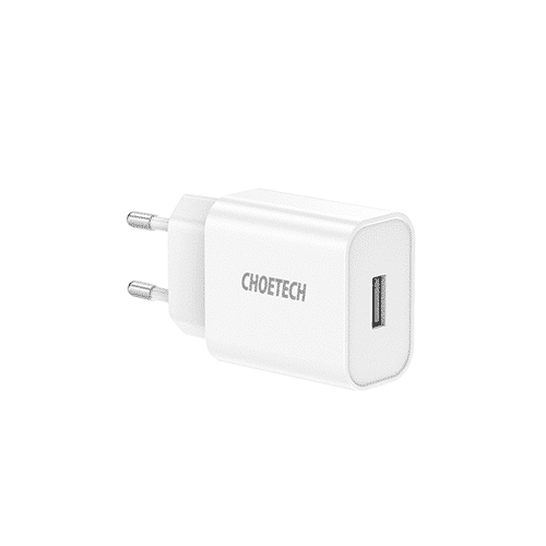 მობილურის დამტენი - Choetech Q5002-EU-WH 12W USB-A Charger EU