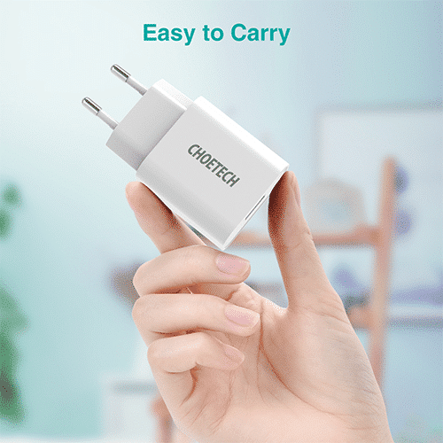 მობილურის დამტენი - Choetech Q5002-EU-WH 12W USB-A Charger EU