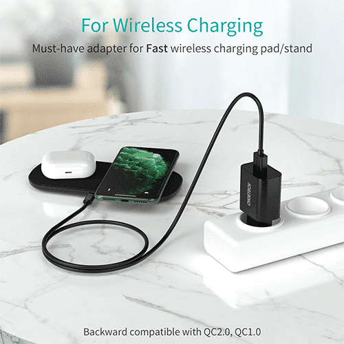 Mobile Charger - Choetech Q5003-EU-BK 18W USB-A Charge EU