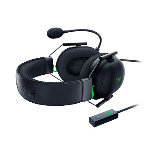 ყურსასმენი - Razer BlackShark V2 + USB Mic Enhancer 3.5mm Black