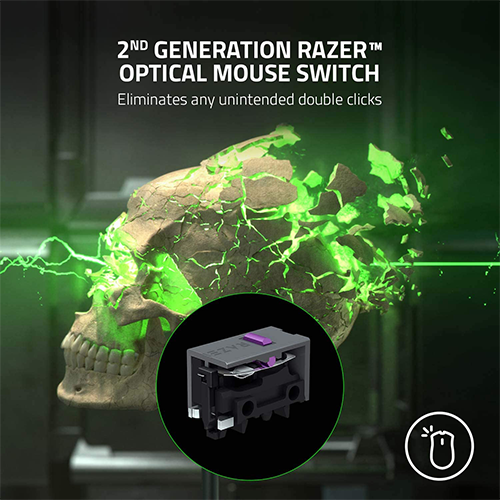 უკაბელო Bluetooth მაუსი - Razer DeathAdder V2 Pro RGB Black WL BT