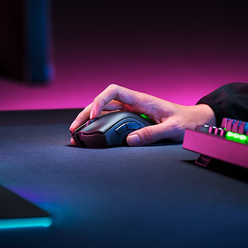 უკაბელო Bluetooth მაუსი - Razer DeathAdder V2 Pro RGB Black WL BT