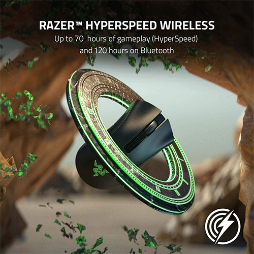 უკაბელო Bluetooth მაუსი - Razer DeathAdder V2 Pro RGB Black WL BT