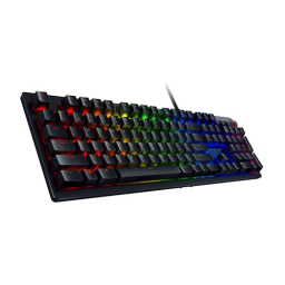 მექანიკური კლავიატურა - Razer Gaming Keyboard Huntsman Elite Linear Optical Switch USB US RGB, Black